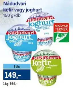 Metro Nádudvari kefir vagy joghurt ajánlat