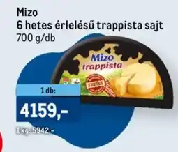 Metro Mizo 6 hetes érlelésű trappista sajt ajánlat