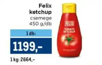 Metro Felix ketchup ajánlat