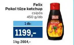 Metro Felix Pokol tüze ketchup ajánlat