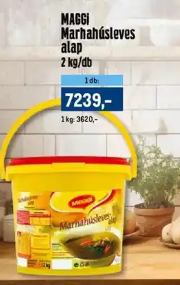 Metro MAGGI Marhahúsleves alap ajánlat