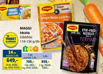 Metro Maggi tészta ajánlat