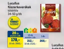 Metro Lucullus fűszerkeverékek ajánlat