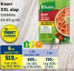 Metro Knorr XXL alap ajánlat