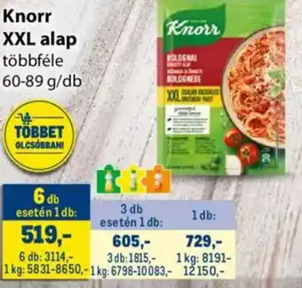 Metro Knorr XXL alap ajánlat