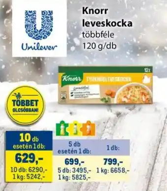 Metro Knorr leveskocka ajánlat