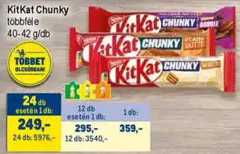 Metro KitKat Chunky ajánlat