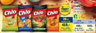 Metro Chio chips ajánlat