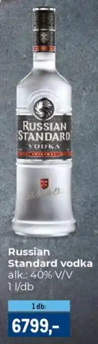 Metro Russian Standard vodka ajánlat