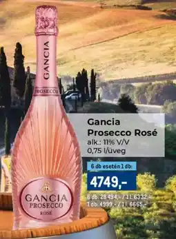 Metro Gancia Prosecco Rosé ajánlat