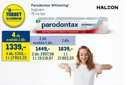 Metro Parodontax Whitening fogkrém ajánlat