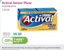 Kulcs Patika Actival Senior Plusz Filmtabletta ajánlat