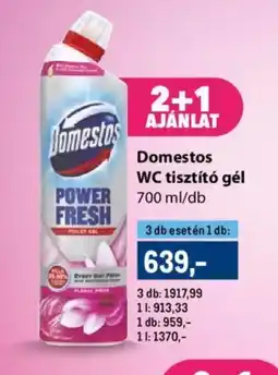 Metro Domestos WC tisztító gél ajánlat