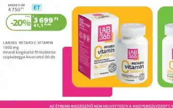 Kulcs Patika Lab265 Retard C-vitamin ajánlat