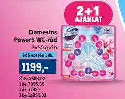 Metro Domestos Power5 WC-rúd ajánlat