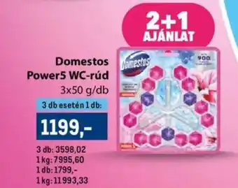 Metro Domestos Power5 WC-rúd ajánlat