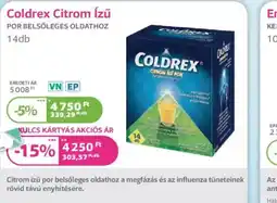 Kulcs Patika Coldrex Citrom Ízű por belsőleges oldathoz ajánlat