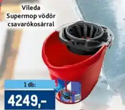 Metro Vileda Supermop vödör csavarókosárral ajánlat