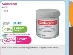 Kulcs Patika Sudocrem krém ajánlat