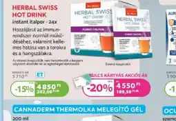 Kulcs Patika Herbal Swiss Hot Drink ajánlat