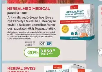 Kulcs Patika Herbalmed Medical pastilla ajánlat