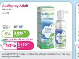 Kulcs Patika Audispray Adult Fülspray ajánlat