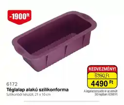 BetterStyle Téglaalap alakú szilikonforma ajánlat