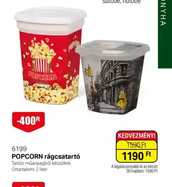 BetterStyle POPCORN rágcsatart ajánlat