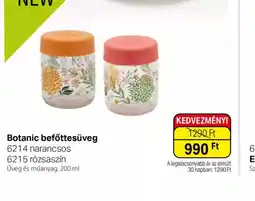 BetterStyle Botanic befőttesüveg ajánlat