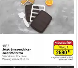 BetterStyle Jégkrémszendvics-készítő forma ajánlat