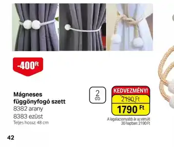 BetterStyle Mágneses függönyfog szett ajánlat