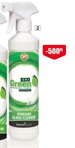 BetterStyle Eco Green ecettes üvegtisztít ajánlat