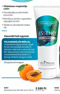 BetterStyle Essence Apricot Face Scrub ajánlat