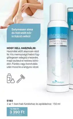 BetterStyle Hydroclinic Shower & Shave Mousse ajánlat