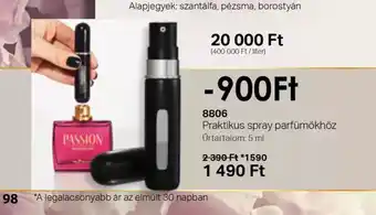 BetterStyle Praktikus spray parfümhöz ajánlat