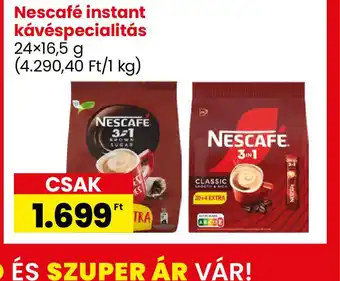 Interspar Nescafé instant kávéspecialitás ajánlat