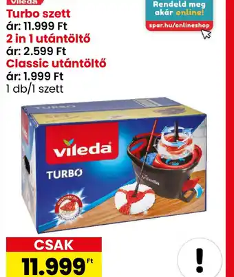 Interspar Vileda Turbo szett ajánlat