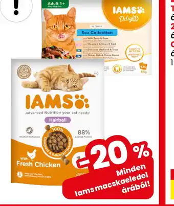 Interspar IAMS macskaeledel ajánlat