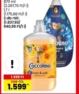 Interspar Coccolino öblítő ajánlat