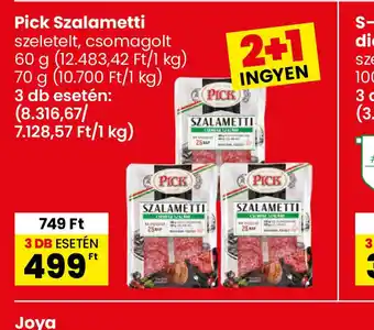 Interspar Pick Szalámettit ajánlat