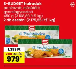 Interspar S-Budget halrudak ajánlat