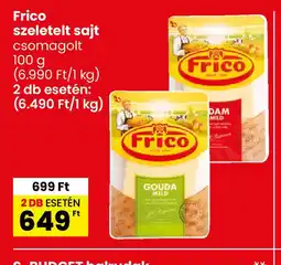 Interspar Frico szeletelt sajt ajánlat