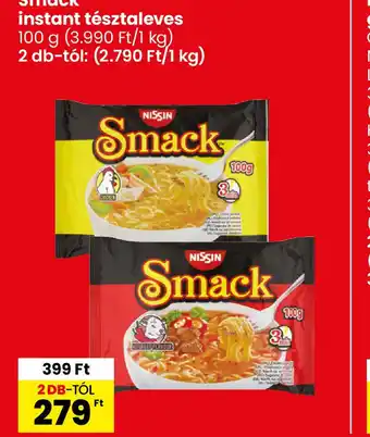 Interspar Smack instant tésztaléves ajánlat