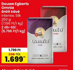 Interspar Douwe Egberts Omnia őrölt kávé ajánlat