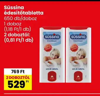 Interspar Süssina édesítőtabletta ajánlat