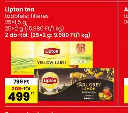 Interspar Lipton tea ajánlat