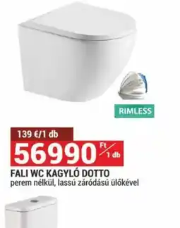 Merkury Market Fali WC kagyl Dotto ajánlat