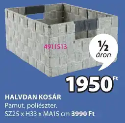 JYSK Halvdan kosár ajánlat