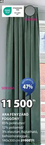 JYSK Ara fényzáró függöny ajánlat