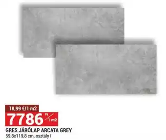 Merkury Market Gres Járólap arcata grey ajánlat